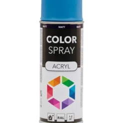 Lackspray 400 ml Acryl RAL5012 Lichtblau matt