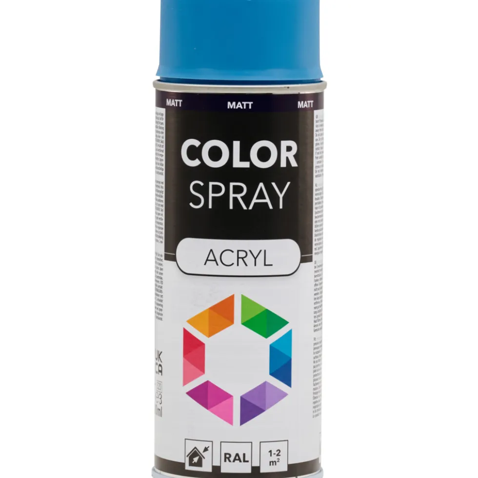 Lackspray 400 ml Acryl RAL5012 Lichtblau matt