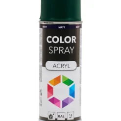 Lackspray 400 ml Acryl RAL6005 moosgrün matt