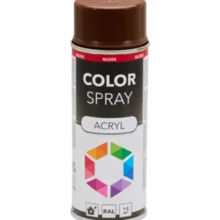 Lackspray 400 ml Acryl RAL8011 nussbraun glänzend