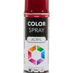 Lackspray 400 ml Acryl RAL3004 Purpurrot glänzend
