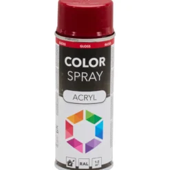 Lackspray 400 ml Acryl RAL3004 Purpurrot glänzend