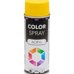 Lackspray 400 ml Acryl RAL1021 rapsgelb matt