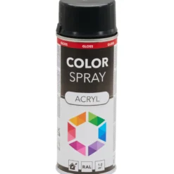 Lackspray 400 ml Acryl RAL7021 schwarzgrau