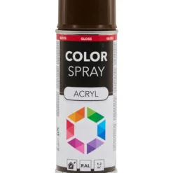 Lackspray 400 ml Acryl RAL8014 sepiabraun glänzend