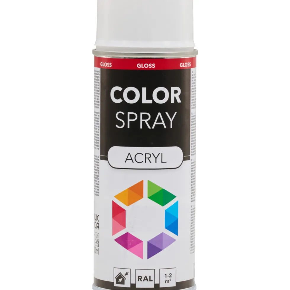 Lackspray 400 ml Acryl RAL9016 verkehrsweiß