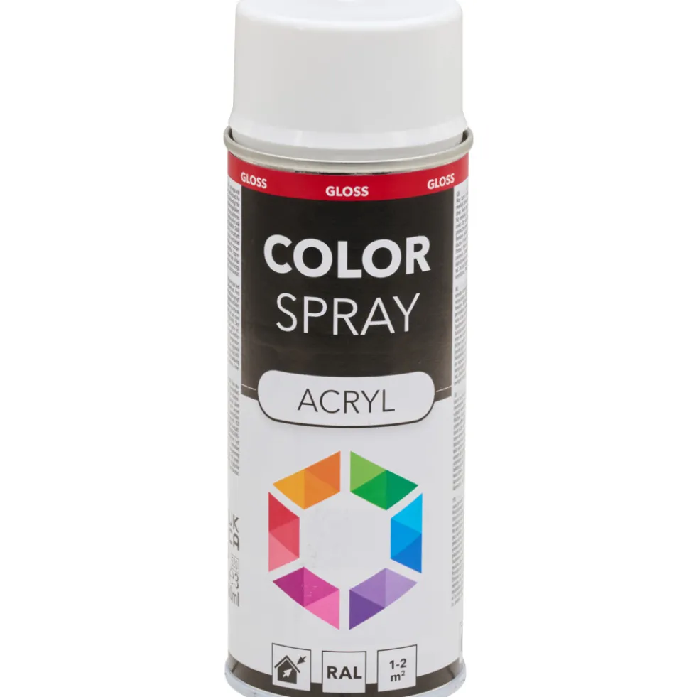 Lackspray 400 ml Acryl RAL9016 verkehrsweiß