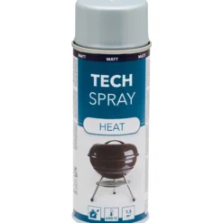 Lackspray 400 ml silber matt, 600° hitzebeständig