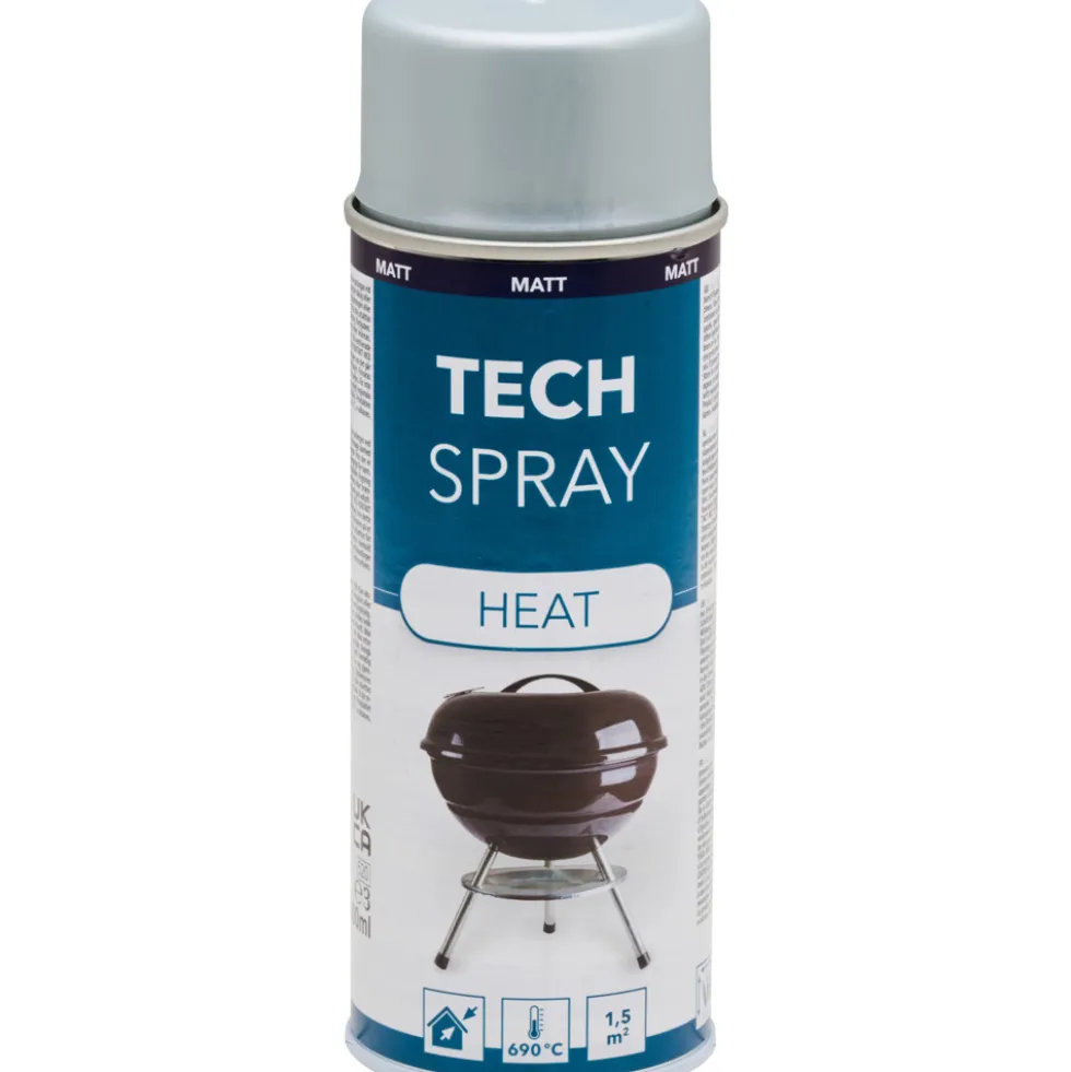 Lackspray 400 ml silber matt, 600° hitzebeständig