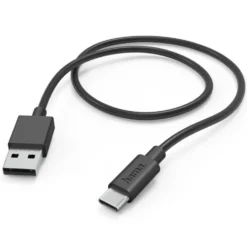 Ladekabel 1m USB 3.1 SuperSpeed USB-A zu USB-C, schwarz