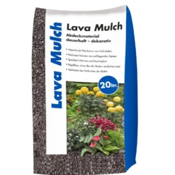 Lava Mulch anthrazit 8-16mm 20 L