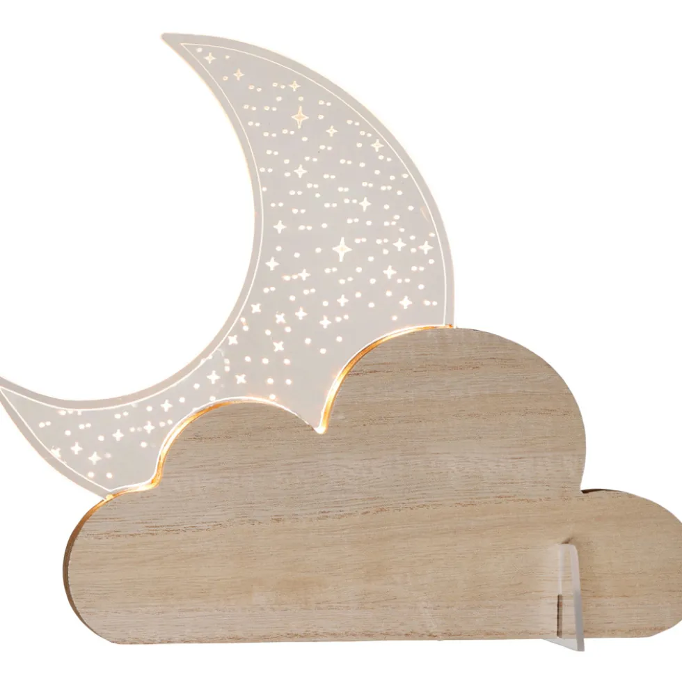LED-Acryl-Hologramm-Leuchte - 4-fach sortiert
