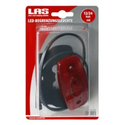 LED Begrenzungsleuchte 103x45x18 mm rot 12/24V