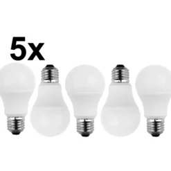 LED-Birnenlampe 8 W 810lm, 5er Pack