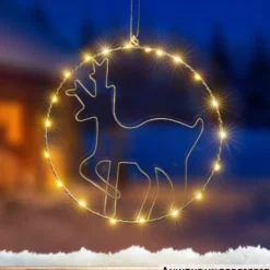LED-Deko-Ring Rentier
