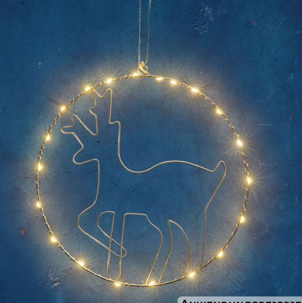 LED-Deko-Ring Rentier
