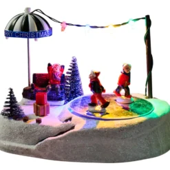 LED-Deko Weihnachtliche Landschaft - 3-fach sortiert