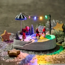 LED-Deko Weihnachtliche Landschaft - 3-fach sortiert