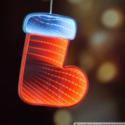 LED-3D-Spiegelleuchte Infinity Effekt 20 cm, Designauswahl