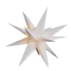 LED 3D Stern warmweiß Ø 25 cm IP44