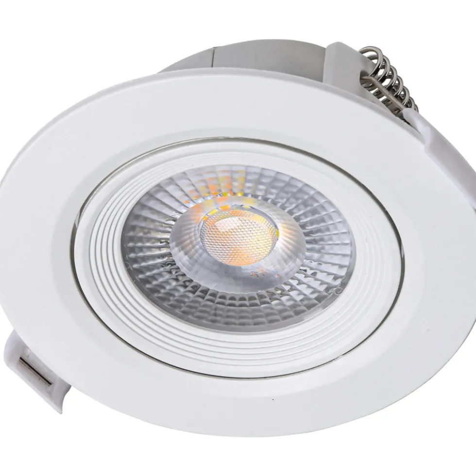 LED-Einbaustrahler 3 Stück 5 W weiß