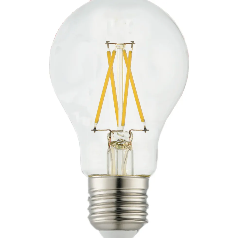 LED-Filament-Birne E27 4,9W, 470lm, 3er Pack