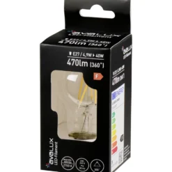 LED Filament-Lampe in Birnenform 4,9 W mit E27 Sockel