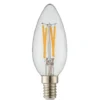 LED Filament Lampe 6 Watt in Kerzenform mit E14 Sockel