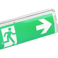 LED-Fluchtwegleuchte für die Wandmontage