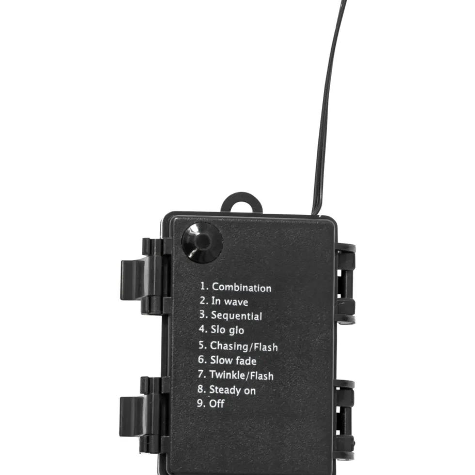 LED-Gartenstecker batteriebetrieben mit Timer