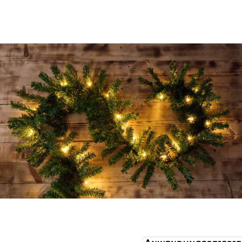 LED-Girlande 270 cm batteriebetrieben 30 LED