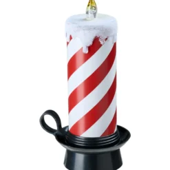 LED-Kerze Zuckerstange 29 cm