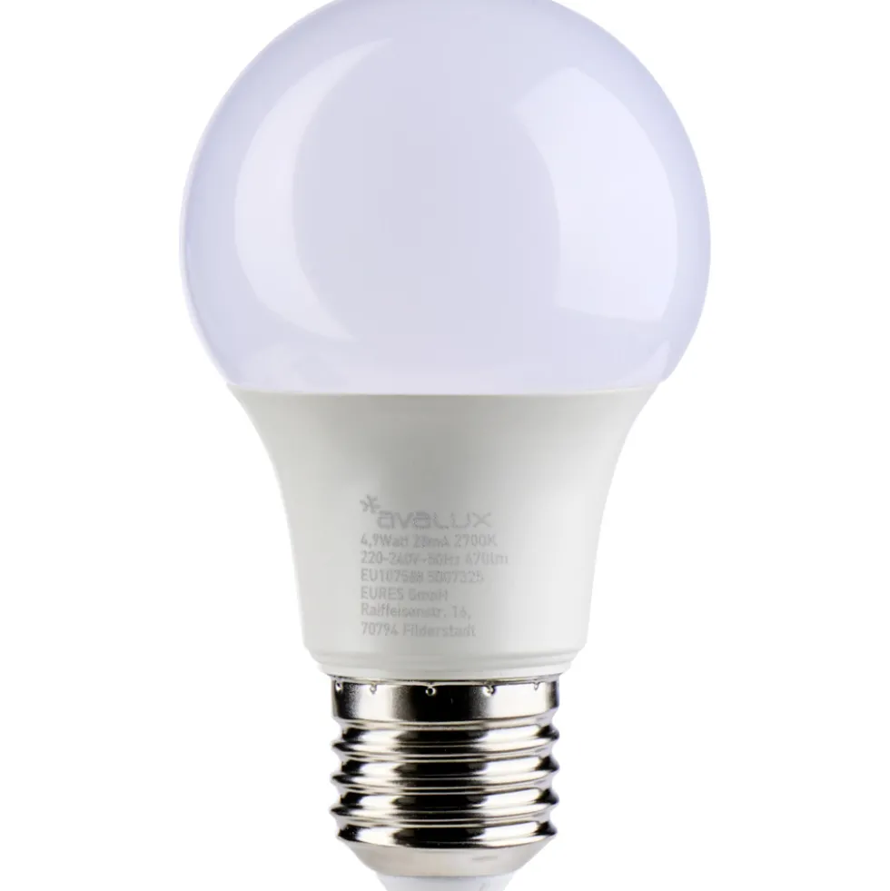 LED-Lampe in Birnenform 5 Watt mit E27 Sockel