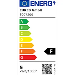 LED Lampe Tropfenform E14 mit 4,9W 470lm