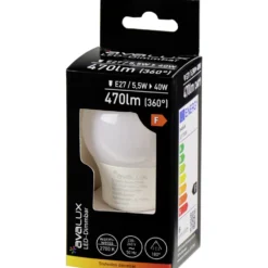 LED-Lampe 5,5 Watt dimmbar in Birnenform E27 Sockel