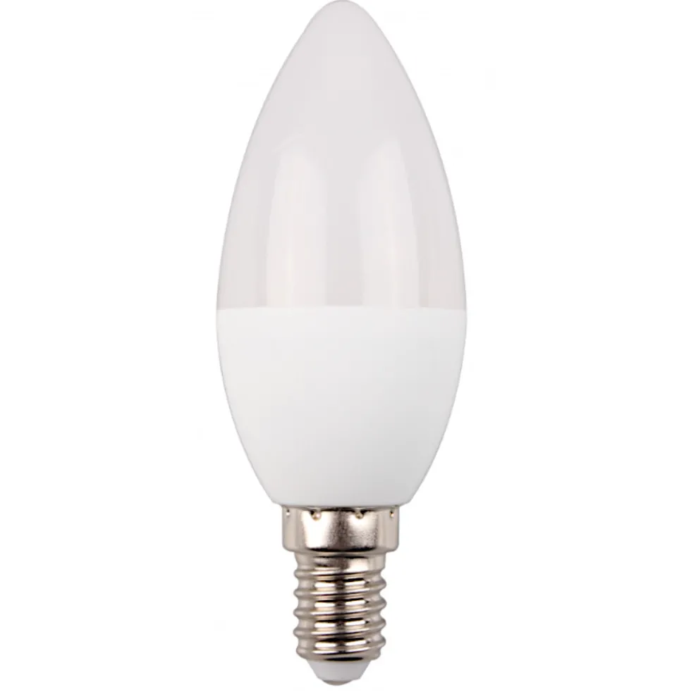 LED-Lampe 4,9 Watt in Kerzenform nicht dimmbar mit E14 Sockel