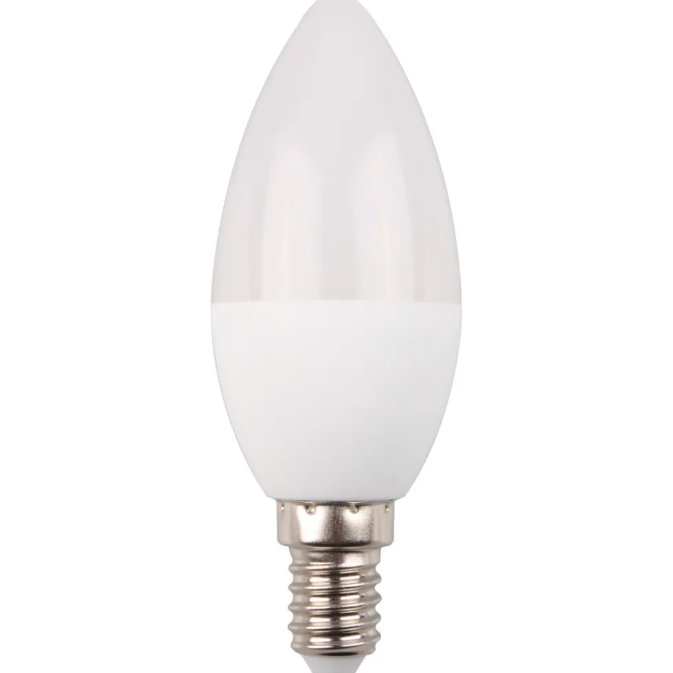 LED-Lampe 4,9 Watt in Kerzenform nicht dimmbar mit E14 Sockel
