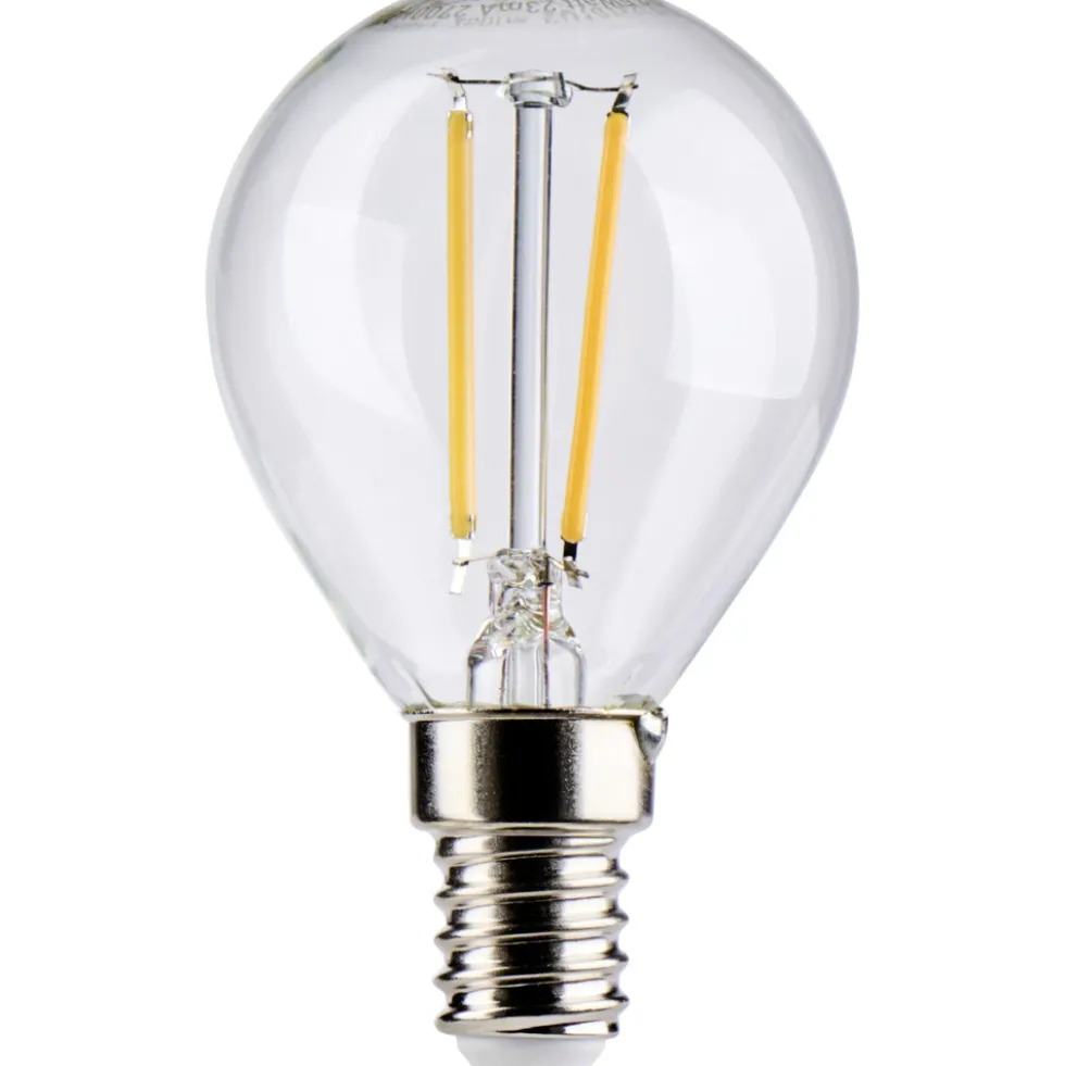 LED Lampe 2,5 Watt in Tropfenform mit E14 Sockel