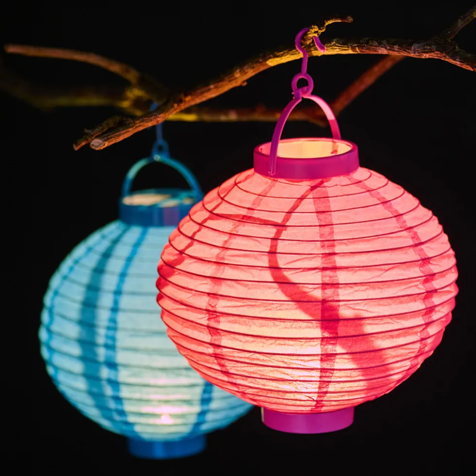LED-Lampion in 5 Farben Ø20 cm KYNAST Garden