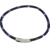 LED Leuchtschlauch Hundehalsband Silikon schwarz kürzbar