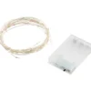 LED-Lichterkette 100 LED bunt aus Silberdraht