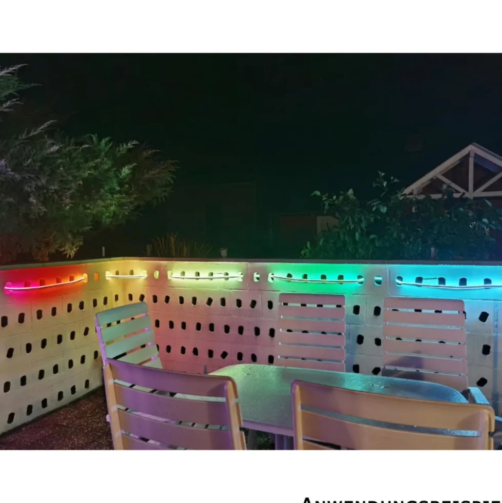 LED-Lichtschlauch "Neon Flex Rainbow" 5 Meter