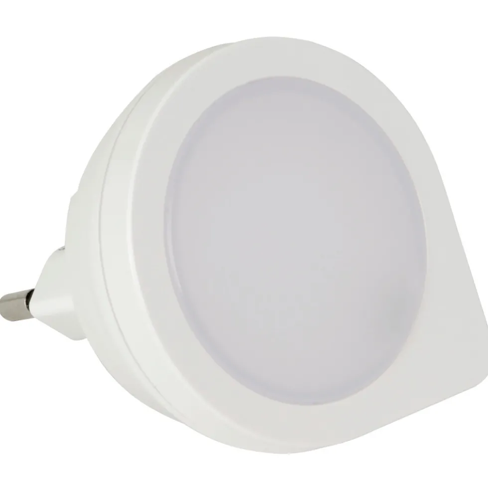LED-Mini-Nachtlicht mit Dämmerungssensor weiß