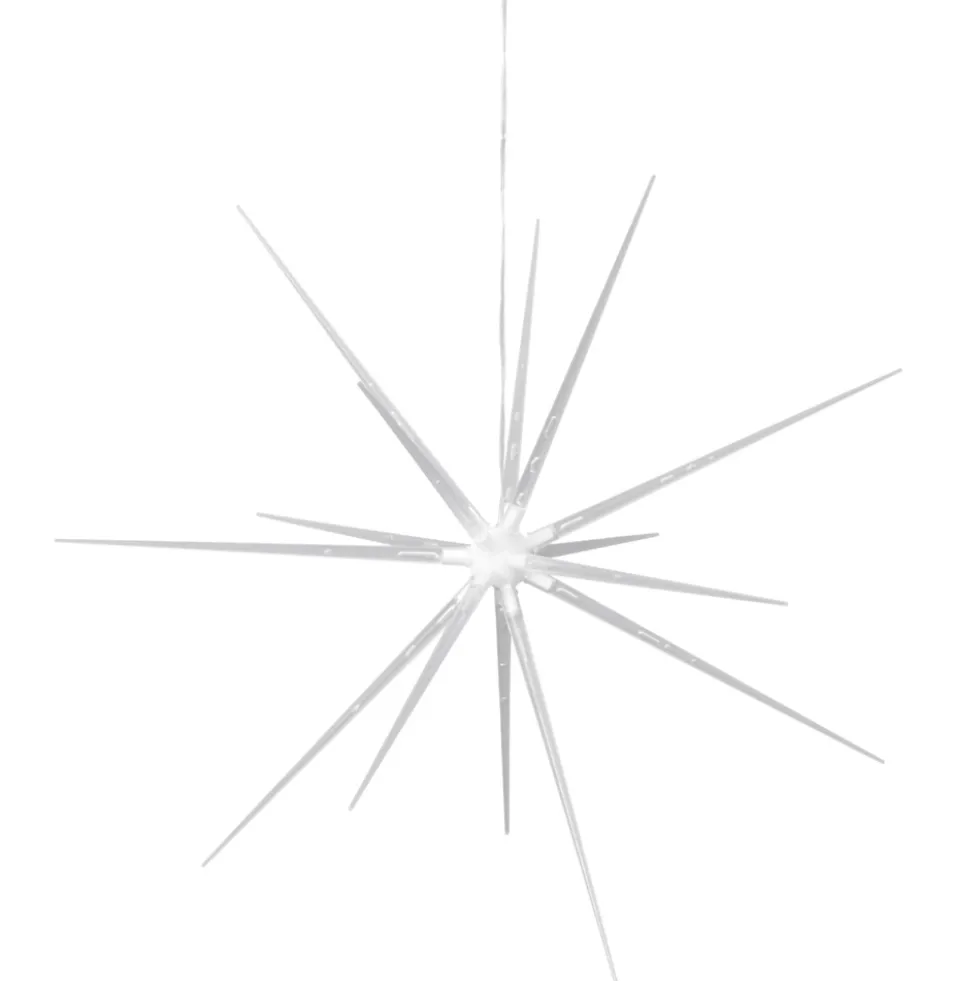 LED-Polarstern IP 44 mit 8 Funktionen und Timer