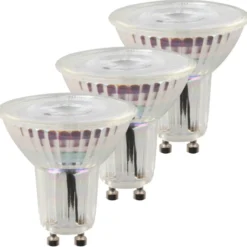 LED-Reflektor-Lampen-Set 3 Stück je 4,7 Watt mit GU10 Sockel