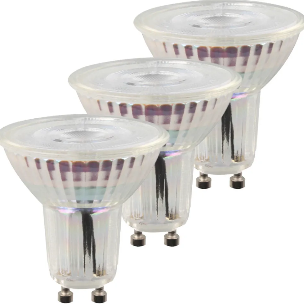 LED-Reflektor-Lampen-Set 3 Stück je 4,7 Watt mit GU10 Sockel