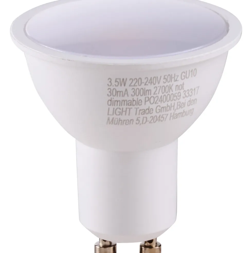 LED-Reflektorlampe 3,5 Watt GU10, 10 Stück