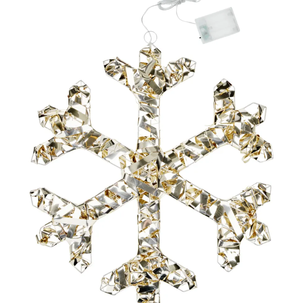 LED Schneeflocke 50 LEDs ⌀ 50 cm Farbauswahl