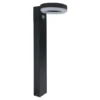 LED-Solarbodenleuchte rund 50 cm mit Bewegungsmelder und Bodenspieß