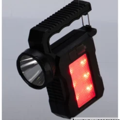 LED-Solar-Campinglampe mit USB-Aufladung